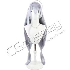 画像2: マギアレコード 魔法少女まどか☆マギカ外伝　青葉ちか　コスプレウィッグ　コスプレ衣装 (2)