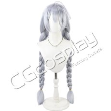 画像4: マギアレコード 魔法少女まどか☆マギカ外伝　青葉ちか　コスプレウィッグ　コスプレ衣装 (4)