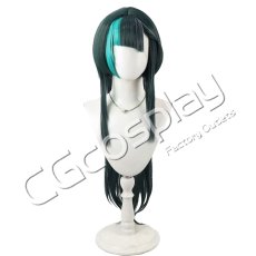 画像2: バーチャルYouTuber　Vtuber　輪堂千速　コスプレウィッグ　コスプレ衣装 (2)