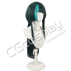 画像3: バーチャルYouTuber　Vtuber　輪堂千速　コスプレウィッグ　コスプレ衣装 (3)