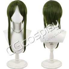 画像1: 東方Project　丁礼田舞　コスプレウィッグ　コスプレ衣装 (1)