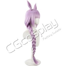 画像3: ウマ娘 シンデレラグレイ　ムーンライトルナシー　コスプレウィッグ　コスプレ衣装 (3)