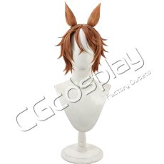画像2: ウマ娘プリティーダービー　ディクタストライカ　コスプレウィッグ　コスプレ衣装 (2)