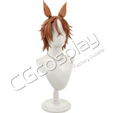 画像3: ウマ娘プリティーダービー　ディクタストライカ　コスプレウィッグ　コスプレ衣装 (3)