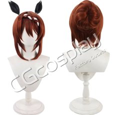 画像1: ウマ娘プリティーダービー　スーパークリーク　忍者　コスプレウィッグ　コスプレ衣装 (1)