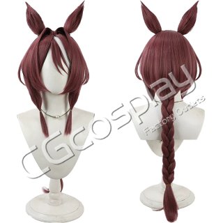 ウマ娘プリティーダービー ルーラーシップ 勝負服 コスプレウィッグ