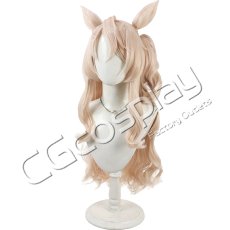 画像3: ウマ娘プリティーダービー　ヴィクトワールピサ　コスプレウィッグ　コスプレ衣装 (3)