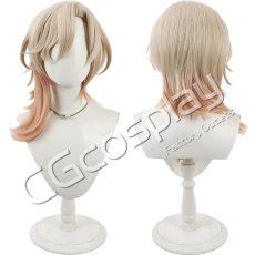 画像1: 崩壊：スターレイル　朽葉　コスプレウィッグ　コスプレ衣装 (1)