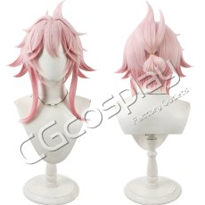 画像1: 崩壊：スターレイル　緋英　コスプレウィッグ　コスプレ衣装 (1)