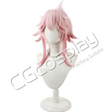 画像4: 崩壊：スターレイル　緋英　コスプレウィッグ　コスプレ衣装 (4)