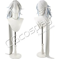 画像1: 崩壊：スターレイル　爻光　コスプレウィッグ　コスプレ衣装 (1)