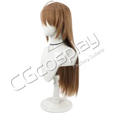 画像4: バーチャルYouTuber　Vtuber　栗駒こまる　コスプレウィッグ　コスプレ衣装 (4)