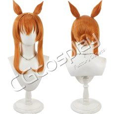 画像1: ウマ娘プリティーダービー　マヤノトップガン　花嫁　コスプレウィッグ　コスプレ衣装 (1)