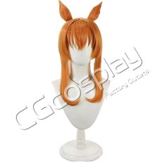 画像2: ウマ娘プリティーダービー　マヤノトップガン　花嫁　コスプレウィッグ　コスプレ衣装 (2)