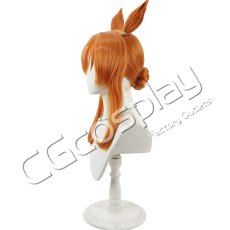 画像4: ウマ娘プリティーダービー　マヤノトップガン　花嫁　コスプレウィッグ　コスプレ衣装 (4)