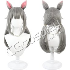画像1: バーチャルYouTuber　VTuber　甘城なつき　制服　コスプレウィッグ　コスプレ衣装 (1)