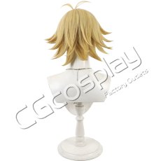 画像5: 桃源暗鬼　桃宮唾切　コスプレウィッグ　コスプレ衣装 (5)
