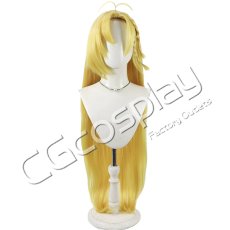 画像2: VOICEPEAK　弦巻マキ　Synthesizer V　コスプレウィッグ　コスプレ衣装 (2)