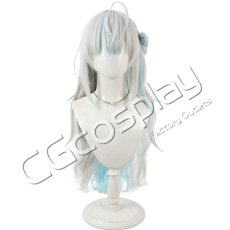 画像2: バーチャルYouTuber　VTuber　銀城サイネ　コスプレウィッグ　コスプレ衣装 (2)