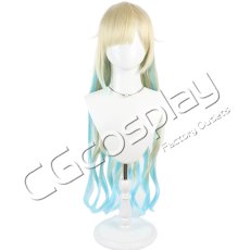 画像2: バーチャルYouTuber　VTuber　藍沢エマ　ぶいすぽ夏休み　コスプレウィッグ　コスプレ衣装 (2)