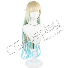 画像3: バーチャルYouTuber　VTuber　藍沢エマ　ぶいすぽ夏休み　コスプレウィッグ　コスプレ衣装 (3)
