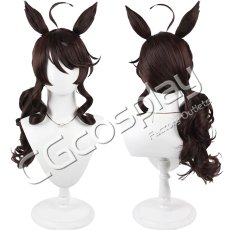 画像1: ウマ娘プリティーダービー　デアリングタクト　白に至る純真　コスプレウィッグ　コスプレ衣装 (1)