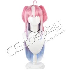 画像2: バーチャルYouTuber　VTuber　姫森ルーナ　セーラー服衣装　ツインテール　コスプレウィッグ　コスプレ衣装 (2)