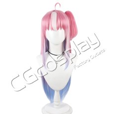 画像2: バーチャルYouTuber　VTuber　姫森ルーナ　セーラー服衣装　ポニーテール　コスプレウィッグ　コスプレ衣装 (2)