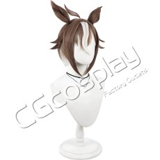 画像3: ウマ娘プリティーダービー　ルーラーシップ　勝負服　コスプレウィッグ　コスプレ衣装 (3)