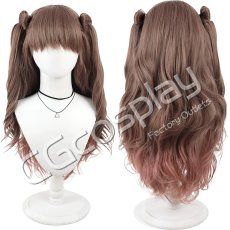 画像1: ラブライブ！蓮ノ空女学院スクールアイドルクラブ　藤島慈　全方位キュン?　コスプレウィッグ　コスプレ衣装 (1)