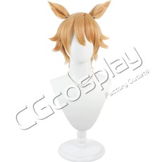 画像2: 桃源暗鬼　桃草蓬　コスプレウィッグ　コスプレ衣装 (2)