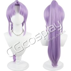 画像1: ハピネスチャージプリキュア!　氷川いおな(キュアフォーチュン)　コスプレウィッグ　コスプレ衣装 (1)