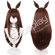 画像1: ウマ娘プリティーダービー　ジェンティルドンナ　La dama perfetta　コスプレウィッグ　コスプレ衣装 (1)