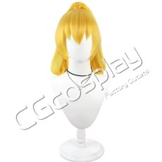 画像2: スマイルプリキュア!　黄瀬やよい(キュアピース)　コスプレウィッグ　コスプレ衣装 (2)