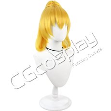 画像3: スマイルプリキュア!　黄瀬やよい(キュアピース)　コスプレウィッグ　コスプレ衣装 (3)