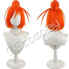 画像1: スマイルプリキュア!　日野あかね(キュアサニー)　コスプレウィッグ　コスプレ衣装 (1)