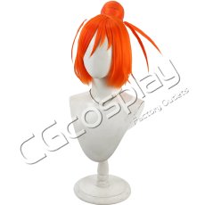 画像4: スマイルプリキュア!　日野あかね(キュアサニー)　コスプレウィッグ　コスプレ衣装 (4)