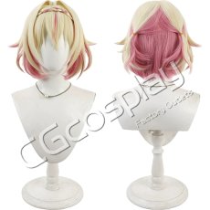 画像1: バーチャルYouTuber　VTuber　家入ポポ　コスプレウィッグ　コスプレ衣装 (1)