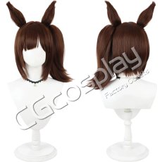 画像1: ウマ娘プリティーダービー　アイネスフウジン　コスプレウィッグ　コスプレ衣装 (1)