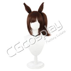 画像2: ウマ娘プリティーダービー　アイネスフウジン　コスプレウィッグ　コスプレ衣装 (2)