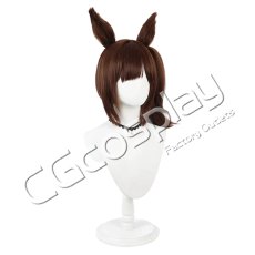 画像3: ウマ娘プリティーダービー　アイネスフウジン　コスプレウィッグ　コスプレ衣装 (3)
