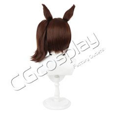 画像5: ウマ娘プリティーダービー　アイネスフウジン　コスプレウィッグ　コスプレ衣装 (5)
