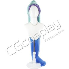 画像2: Go!プリンセスプリキュア　海藤みなみ(キュアマーメイド)　コスプレウィッグ　コスプレ衣装 (2)