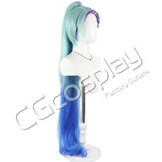 画像3: Go!プリンセスプリキュア　海藤みなみ(キュアマーメイド)　コスプレウィッグ　コスプレ衣装 (3)