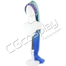 画像4: Go!プリンセスプリキュア　海藤みなみ(キュアマーメイド)　コスプレウィッグ　コスプレ衣装 (4)