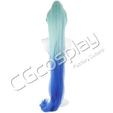 画像5: Go!プリンセスプリキュア　海藤みなみ(キュアマーメイド)　コスプレウィッグ　コスプレ衣装 (5)