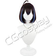 画像2: バーチャルYouTuber　Vtuber　悠針れい　コスプレウィッグ　コスプレ衣装 (2)