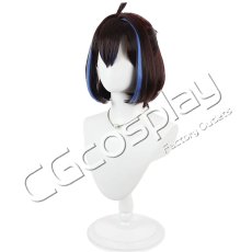 画像4: バーチャルYouTuber　Vtuber　悠針れい　コスプレウィッグ　コスプレ衣装 (4)