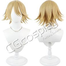 画像1: 桃源暗鬼　等々力颯　コスプレウィッグ　コスプレ衣装 (1)