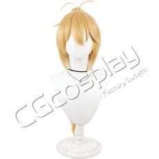 画像2: VOICEPEAK　弦巻マキ　コスプレウィッグ　コスプレ衣装 (2)